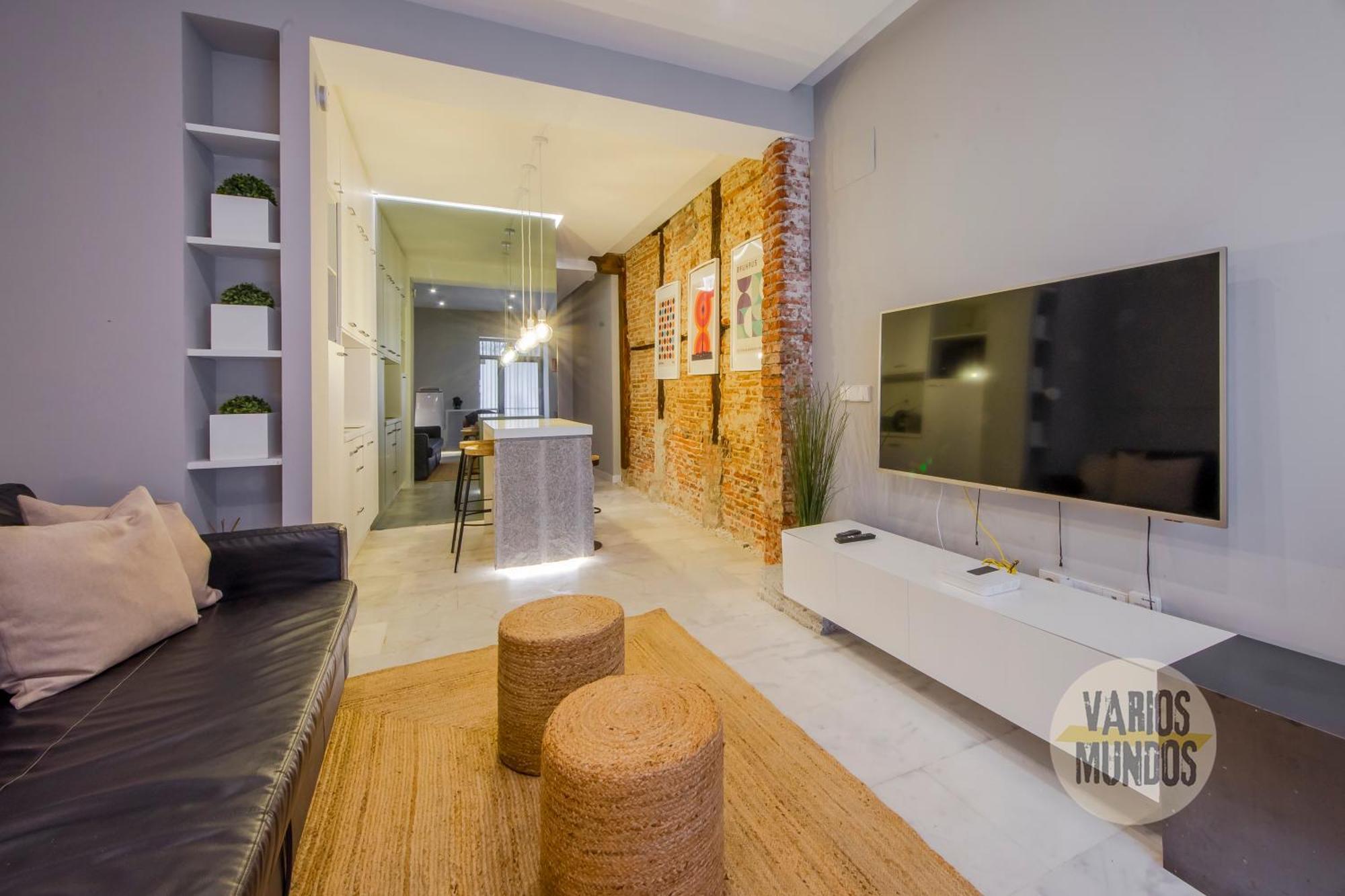 Cool Duplex Bajo Apt 7Pax Cerca De Tirso De Molina E2 Madri Exterior foto